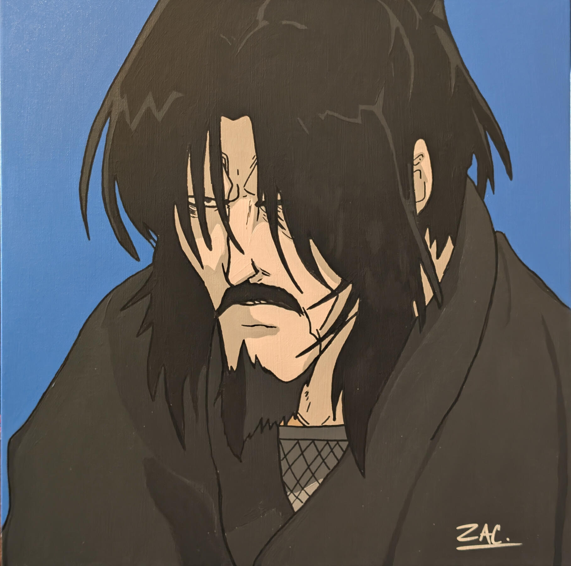 Kyōhachirō Hattori - Custom Painting 20x20 - $125